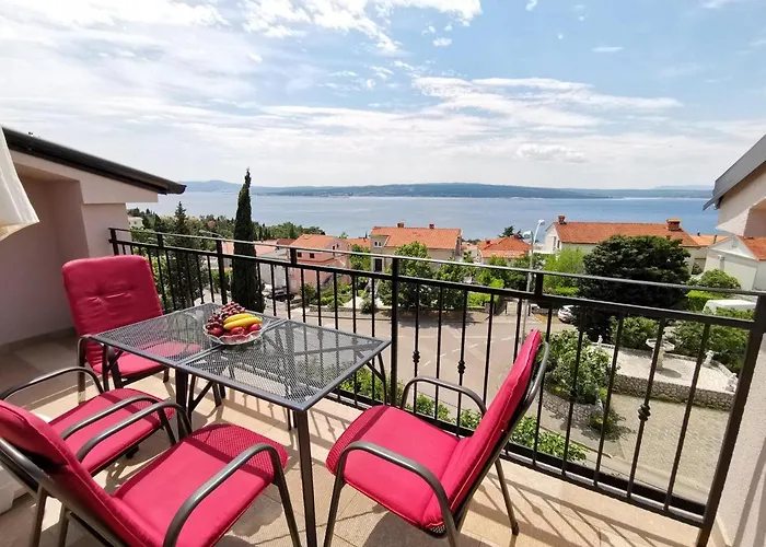 Anton 2 With Terrace And Beautiful Sea View Apartmán *